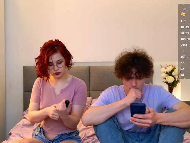CoupleofFire from BongaCams is Freechat