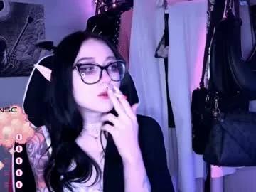 drillhouse_ — Current Goal: topless and play with nipples at 100 tokens -- Next Goal: suck finger -- #glasses #tattoo #goth #smoke #saliva
